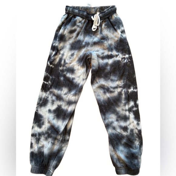 Blue Tye Dye Garage SweatPants - Picture 1 of 3